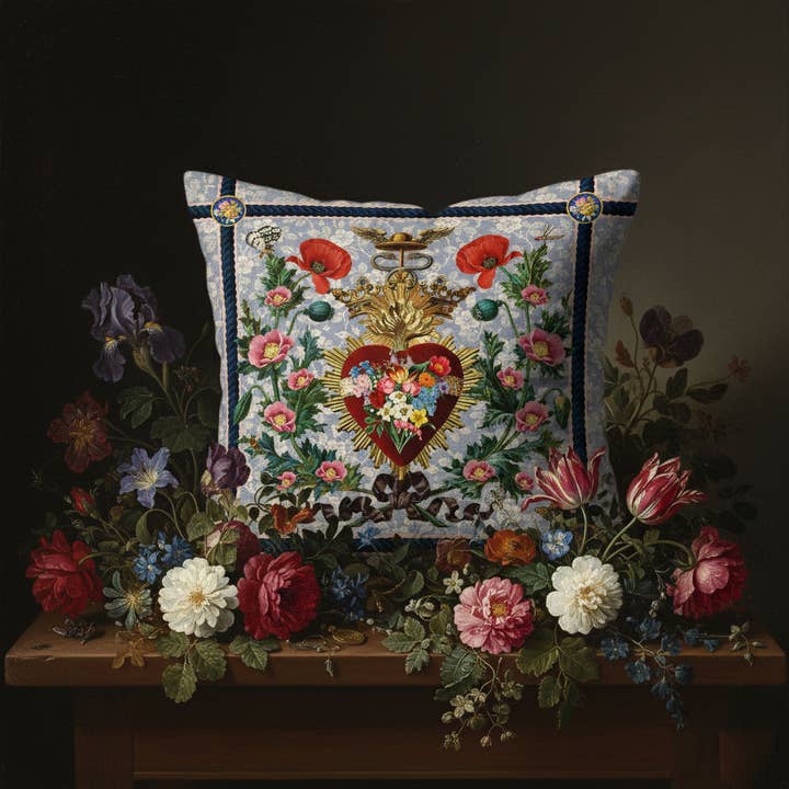 Mouchkine Jewelry - Wholesale Chair Cushion - ExVoto cushion cover 40x40 cm2