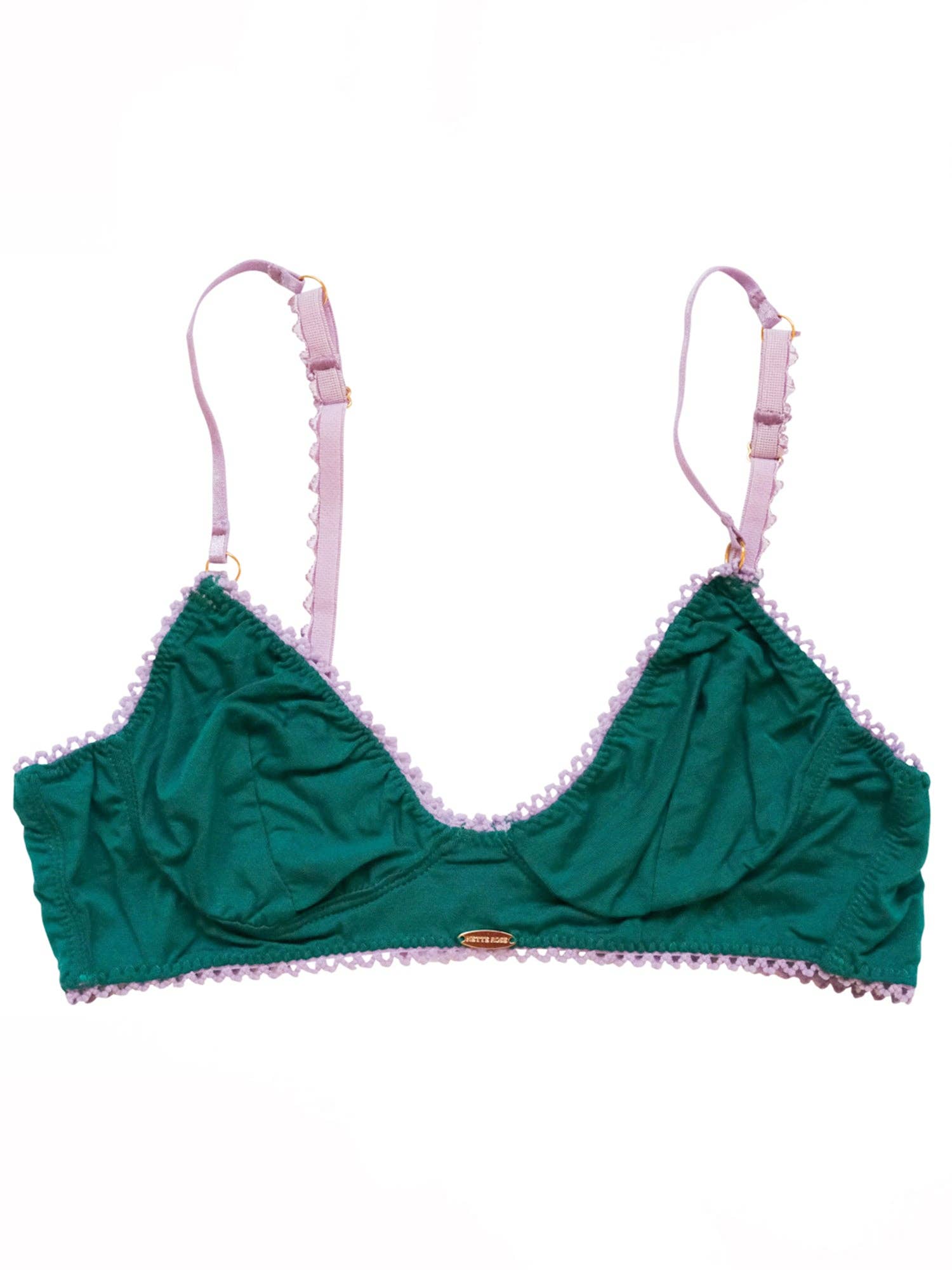 Troo. - Vendita all'ingrosso Bralette - Donna - Bralette Teal Bamboo Cup1
