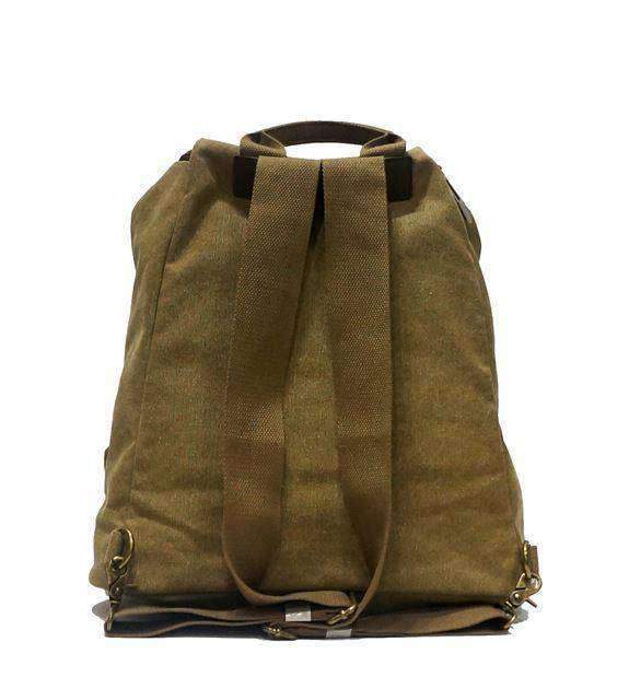 ZEDE PARIS - Wholesale Backpack - Women's - SAINT-PAUL - Canvas and leather backpack64