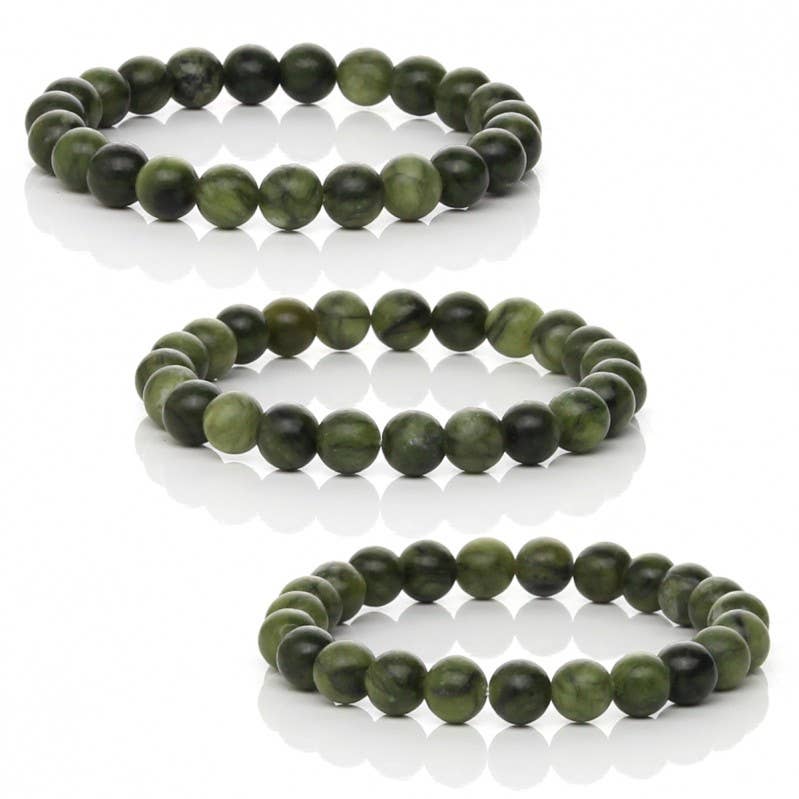 UniArt - Wholesale Cuff Bracelet - Jade bracelet (elastic)3