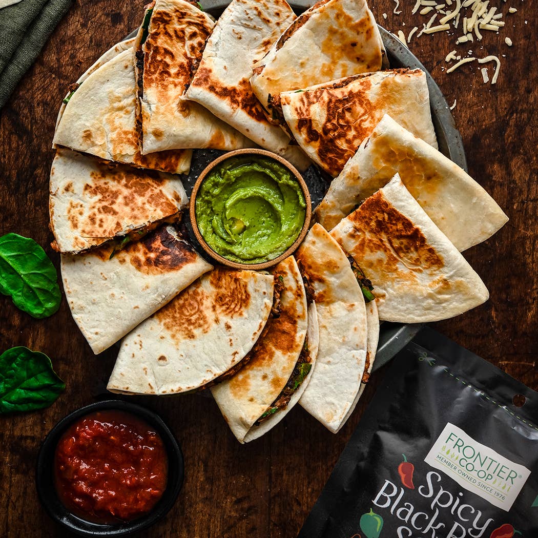 Frontier Co-op - Wholesale Soup - Spicy Black Bean Soup Mix (Just Add Black Beans) Non-ETO4