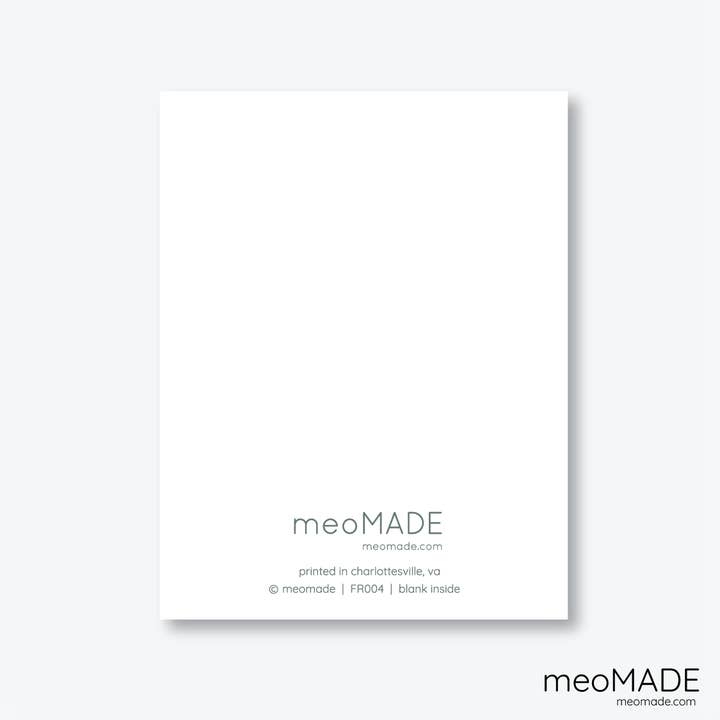 meoMADE - Wholesale Friendship Card - You Make The World More Beautiful Friendship Greeting Card1