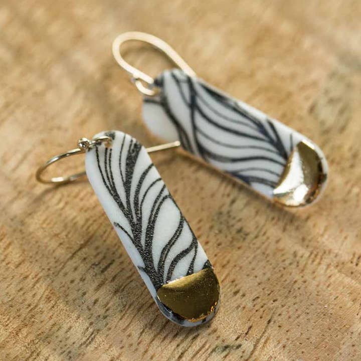 Botanical Drop Skate (55-BDSK) for wholesale by Almeda Jewelry