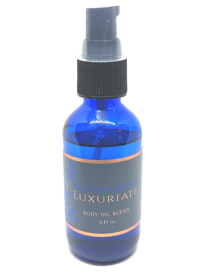Luxuriate Body Oil for wholesale by Perfect Blue Alchemy