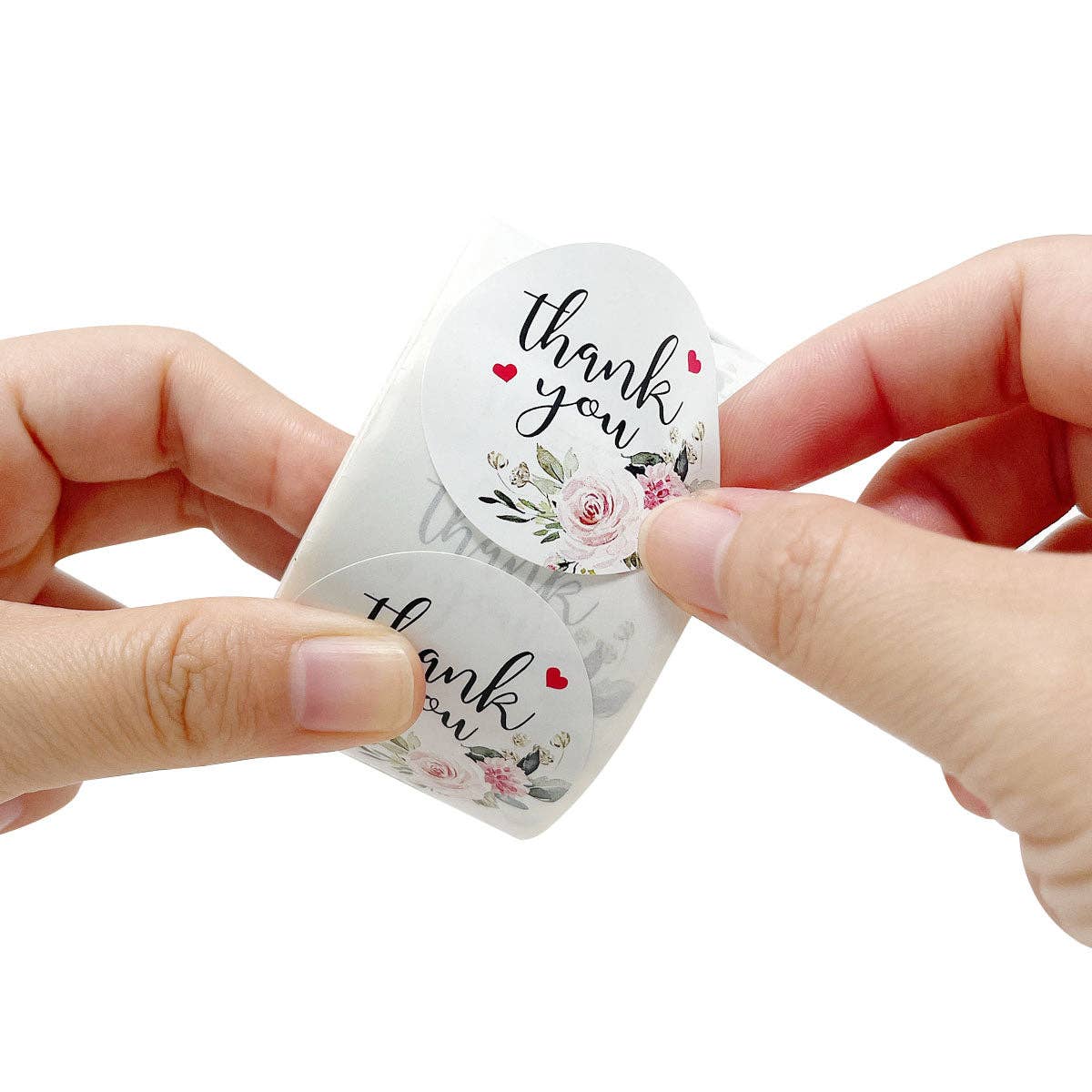 Wrapables.com - Wholesale Sticker - Wrapables 1.5" / 2" Thank You Stickers Roll36