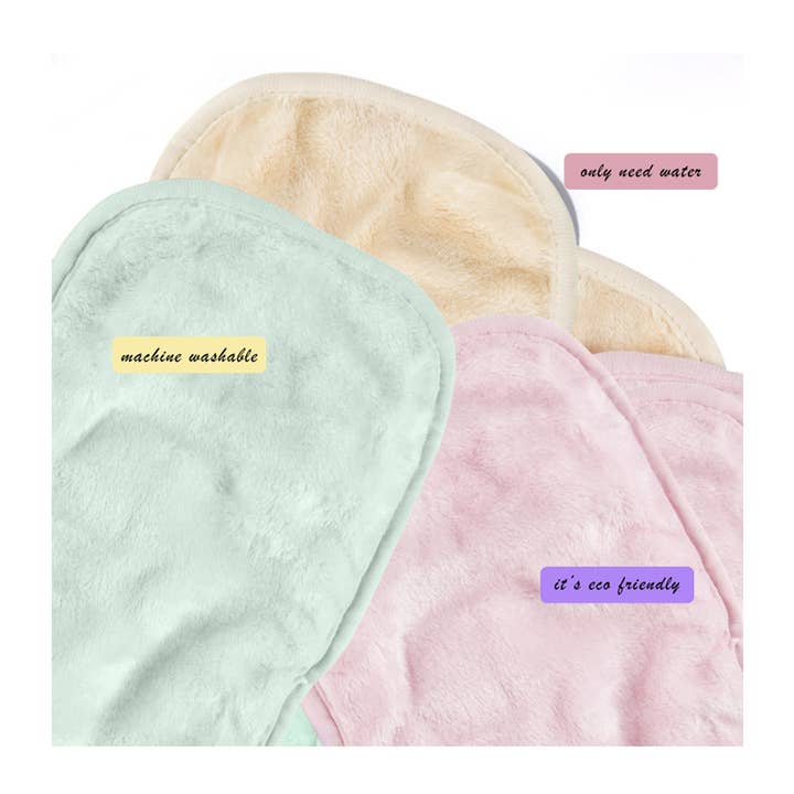 PINEAPPLE Beauty - Wholesale Makeup Remover - CALA 76114 Makeup Cleansing 3 pcs Facial Towels - 6 Set3