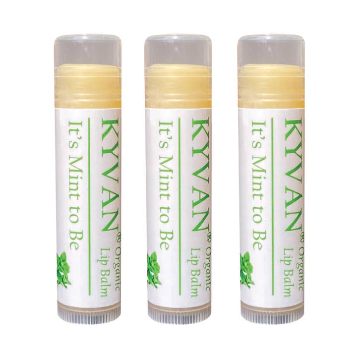 KYVAN Eucalyptus Mint Lip Balm - 3 pack for wholesale by Kyvan