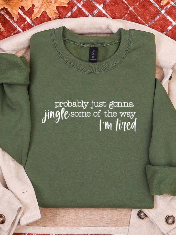 Jingle Some Of The Way Sweatshirt for wholesale by Gambi's Tees