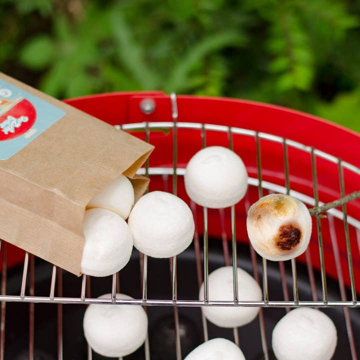 Der Zuckerbäcker - Vendita all'ingrosso Marshmallow - Sacchetto assortito marshmallow BBQ con gusto vaniglia e bacon M2