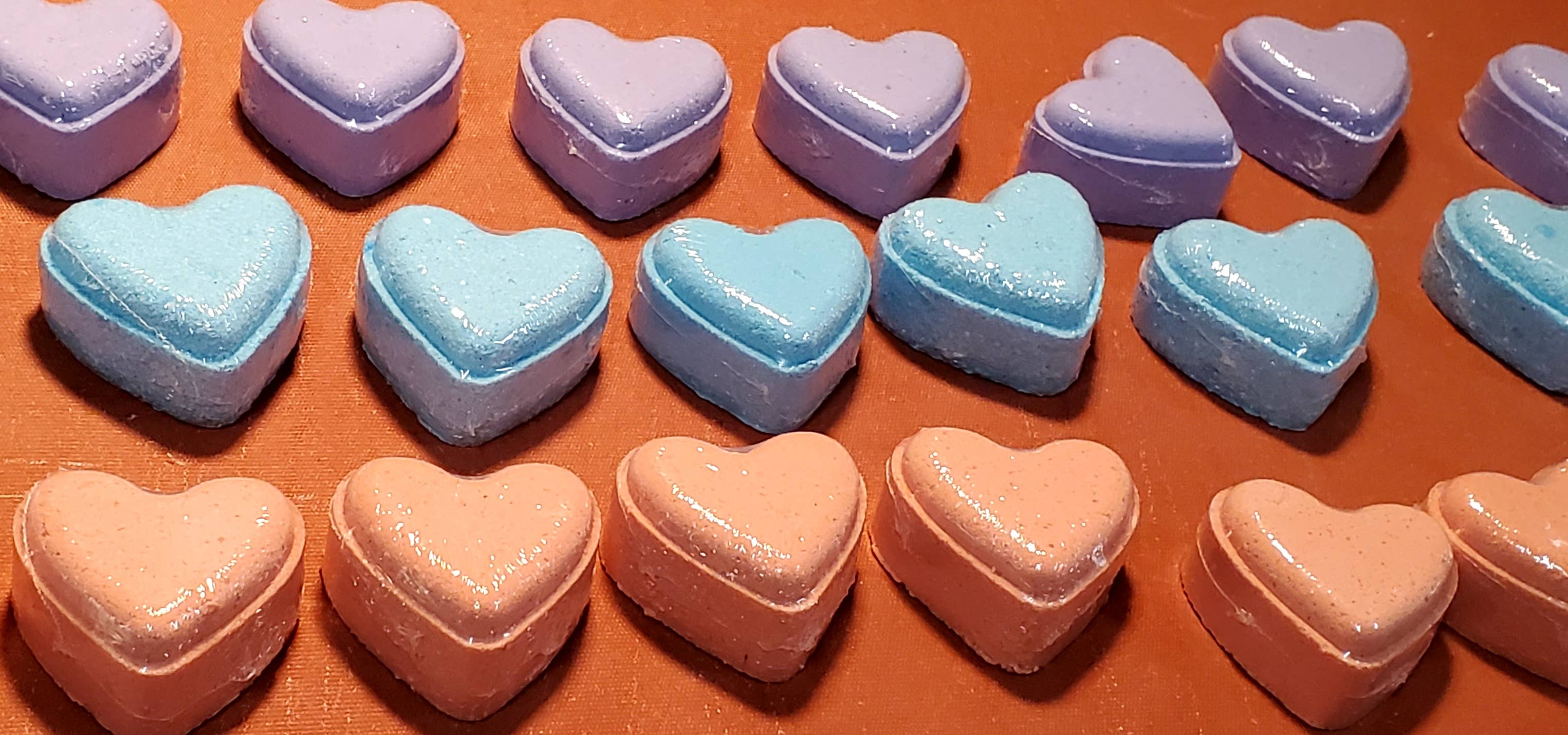 Stoney River Soaps - Wholesale Bath Bomb/Fizz - Heart Bath Bombs5