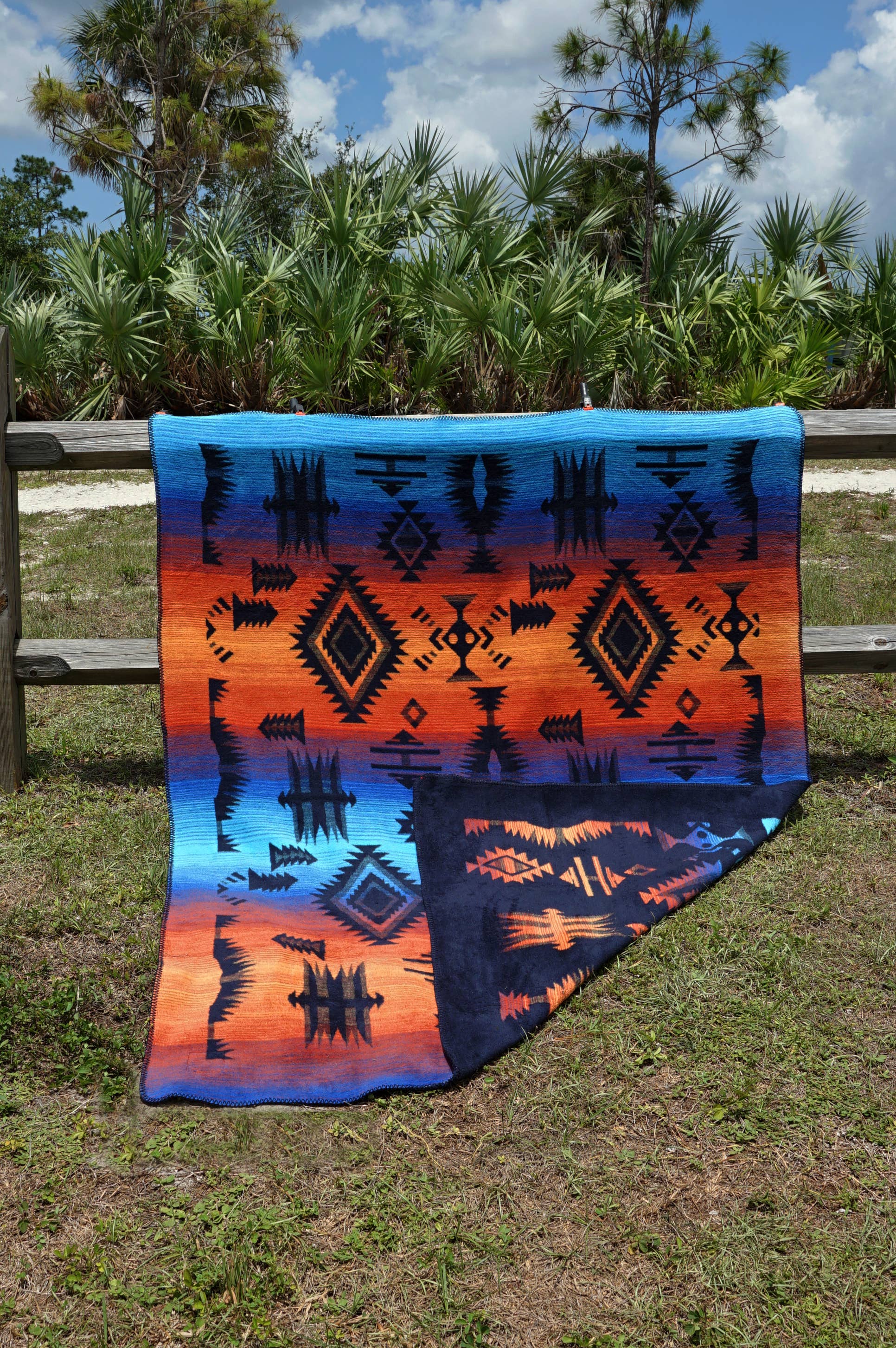 Earth Ragz - Wholesale Throw Blanket - TWIN REVERSIBLE JACQUARD BLANKET LAGUNA3