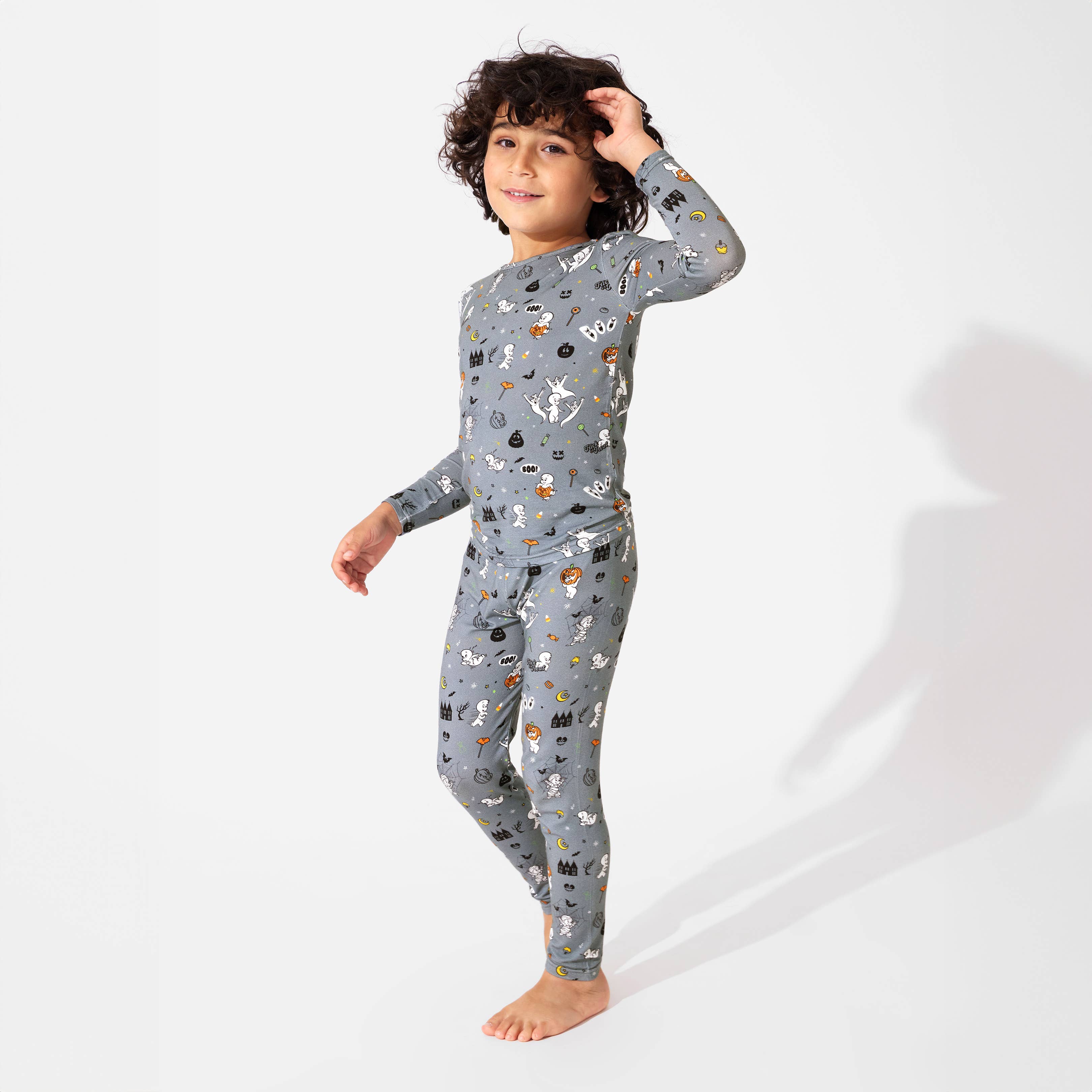 Bellabu Bear - Wholesale Sleepwear Set - Kids - Casper Halloween Bamboo Kids Pajamas5