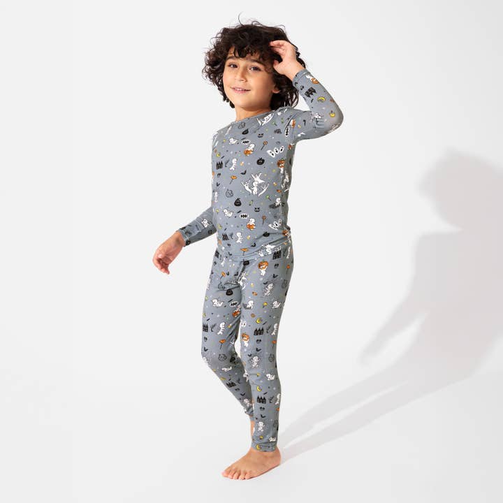 Bellabu Bear - Wholesale Sleepwear Set - Kids - Casper Halloween Bamboo Kids Pajamas5