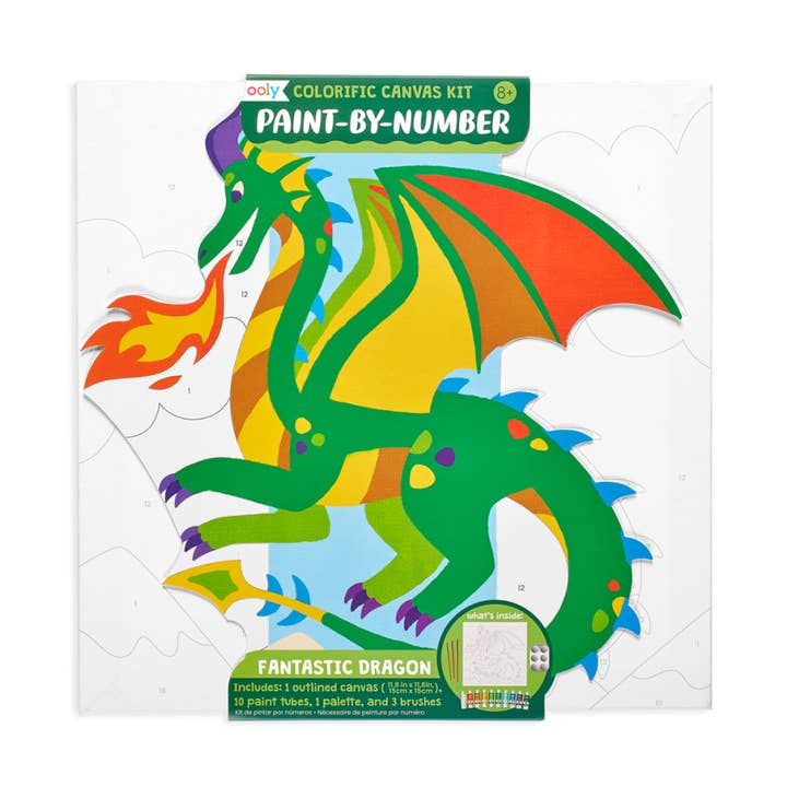 Ooly Paint By Numbers - Dragon for wholesale by Bobangles