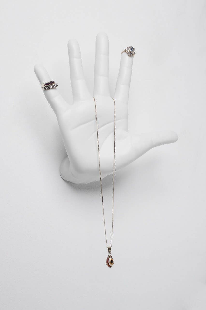 Interior Illusions Plus – Engroshandel 3D-vægkunst – Kvindelige tale med hånden vægbeslag - 8.5" høj