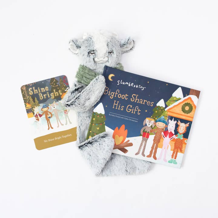 Slumberkins Inc. - Wholesale Stuffed/Plush Toy - Kids & Baby - Shine Bright Yak Plush Snuggler