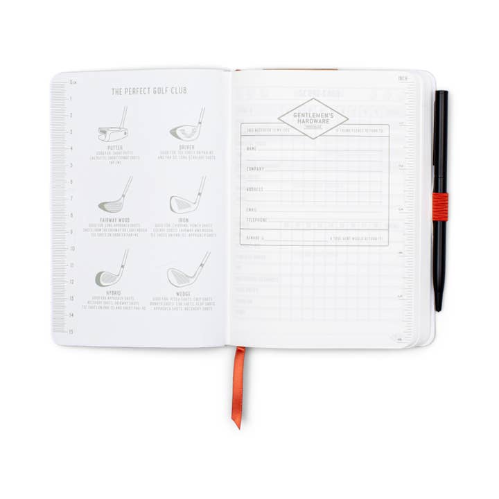 Designworks Collective – wholesale Notebook – Waterproof Golf Notebook2