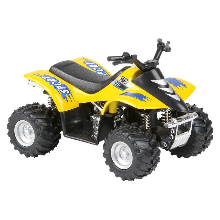 The Toy Network - Wholesale Toy Car/Truck - Kids - 3.75" Diecast Smart Atv 12/Display
