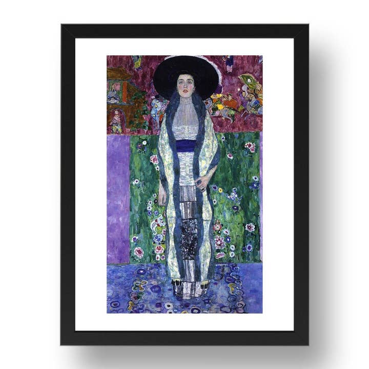 Porträtt av Adele Bloch Bauer II 1912 av Gustav Klimt, 17x13" ram för wholesale av PERIOD PRINTS