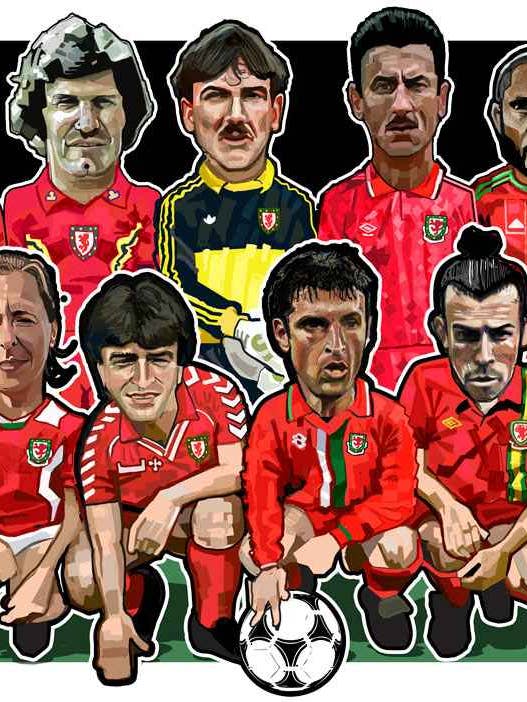 L'art du maillot du Pays de Galles — impression pour la vente par A Guy Called Minty LTD