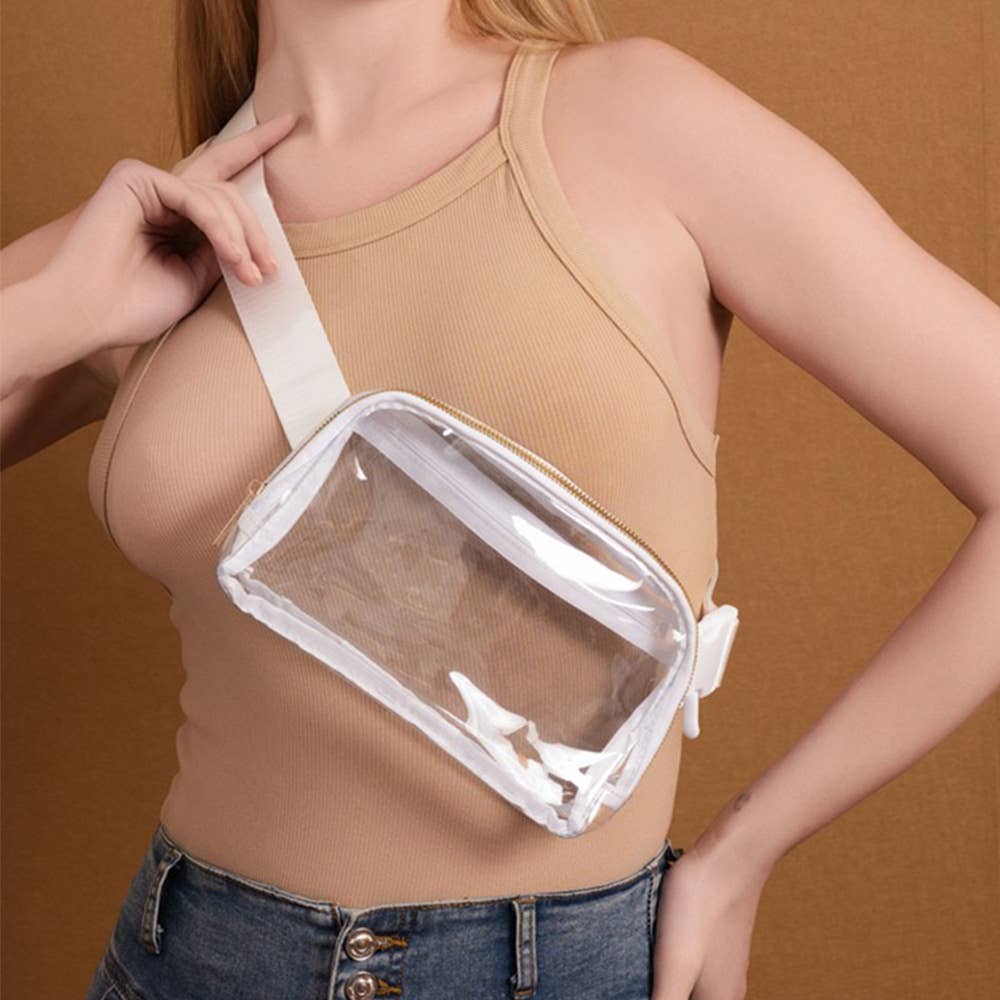 Sensibling Corp. - Vente Sac ceinture – femme - Sac transparent à bandoulière / banane6