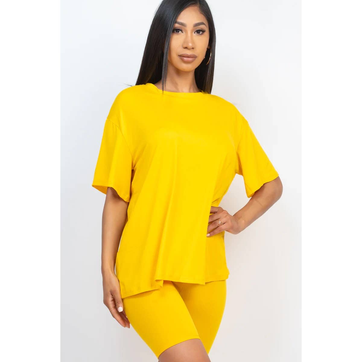 HiteJeans – wholesale Top & short set (NOT loungewear) – Women’s – TWO PIECE TOP BIKER SHORTS SET17