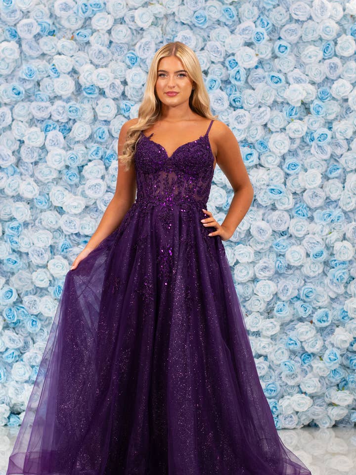 Rosie Purple for wholesale by Ruby Prom
