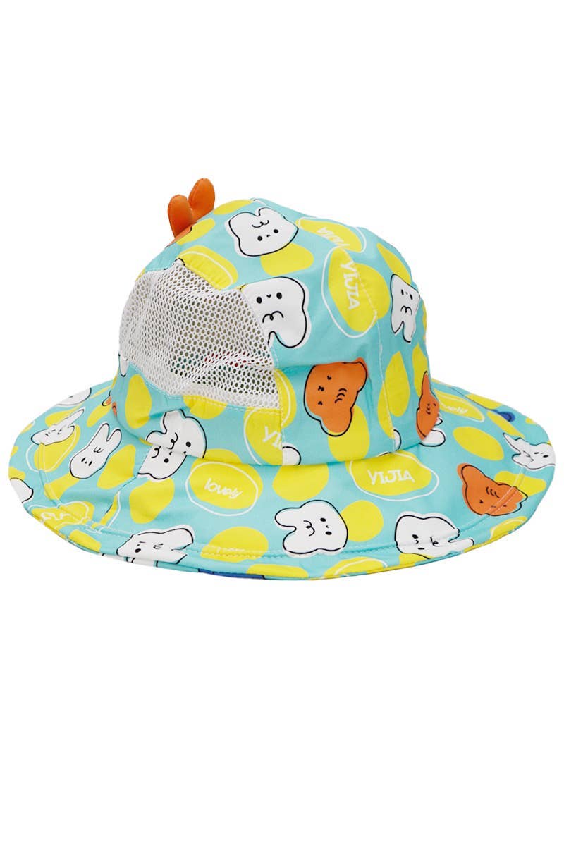 Assorted Kids Animal Pals Wired Dome Brim Bucket Hat for wholesale on Faire15
