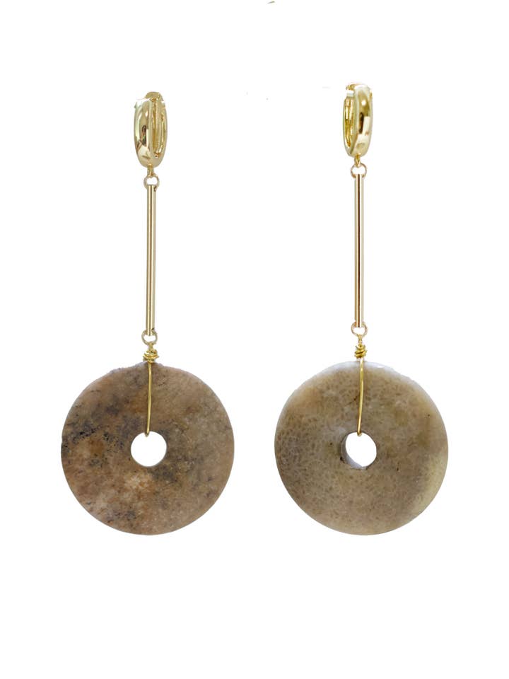 Boucles d'oreilles Casa Mila pour la vente par Serendipitous Project