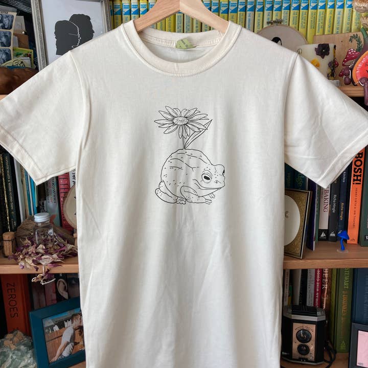 Daisy Toad Shirt for wholesale by Owlhaired Designs