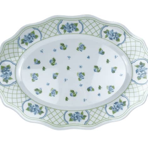 The Enchanted Home - Wholesale Tableware set - Green Hydrangea Melamine Dinnerware Collection2