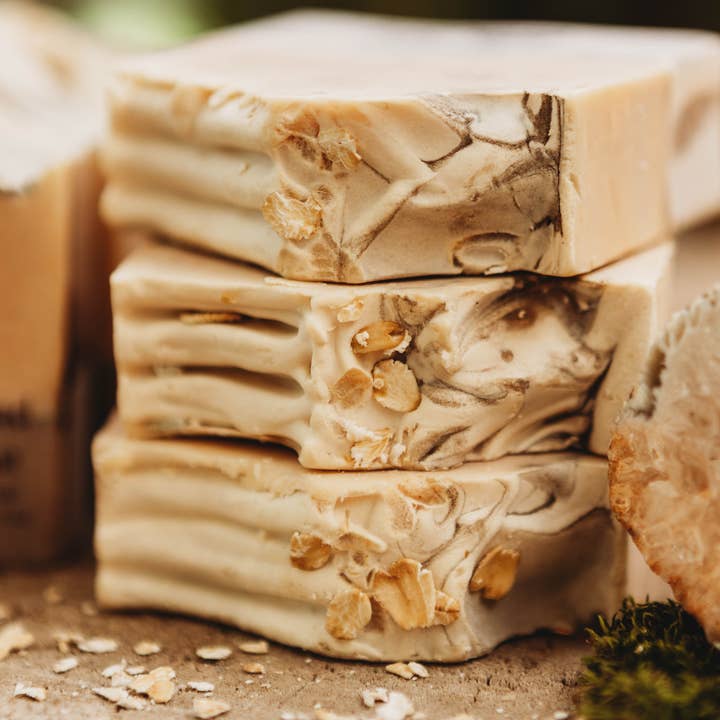 Smudge - Wholesale Bar Soap - Almond & Oat Goat Milk Body Soap 4.5oz