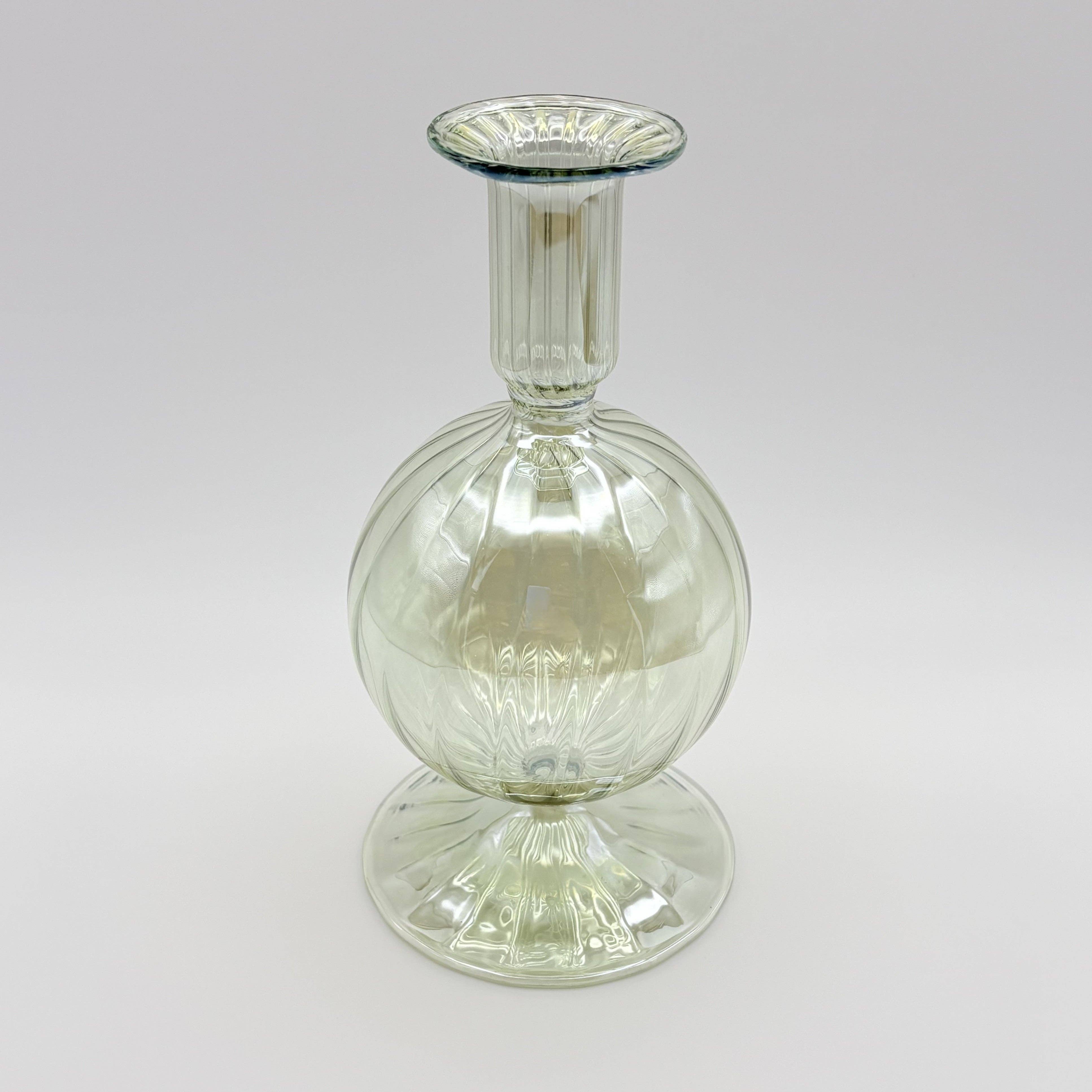 Dandarah (Ships from USA) - Wholesale Vase - Blown Glass Vase - Bauble Green2