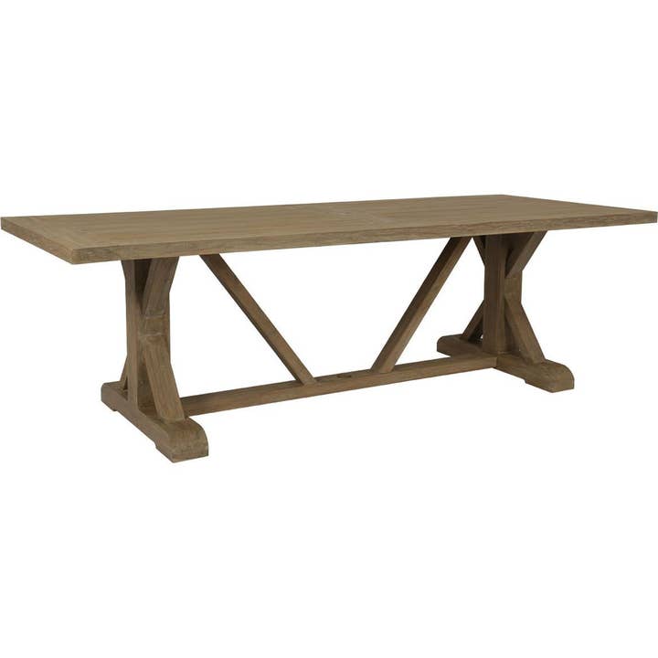 LOOMLAN - Wholesale Patio table - Coastal Teak Durable Outdoor Dining Table