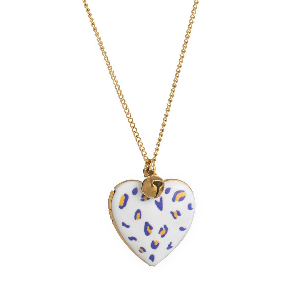 ACCITY - Wholesale Pendant/Charm Necklace - Heart Locket Oval Photo Necklace Gold Plated_CWMM39191
