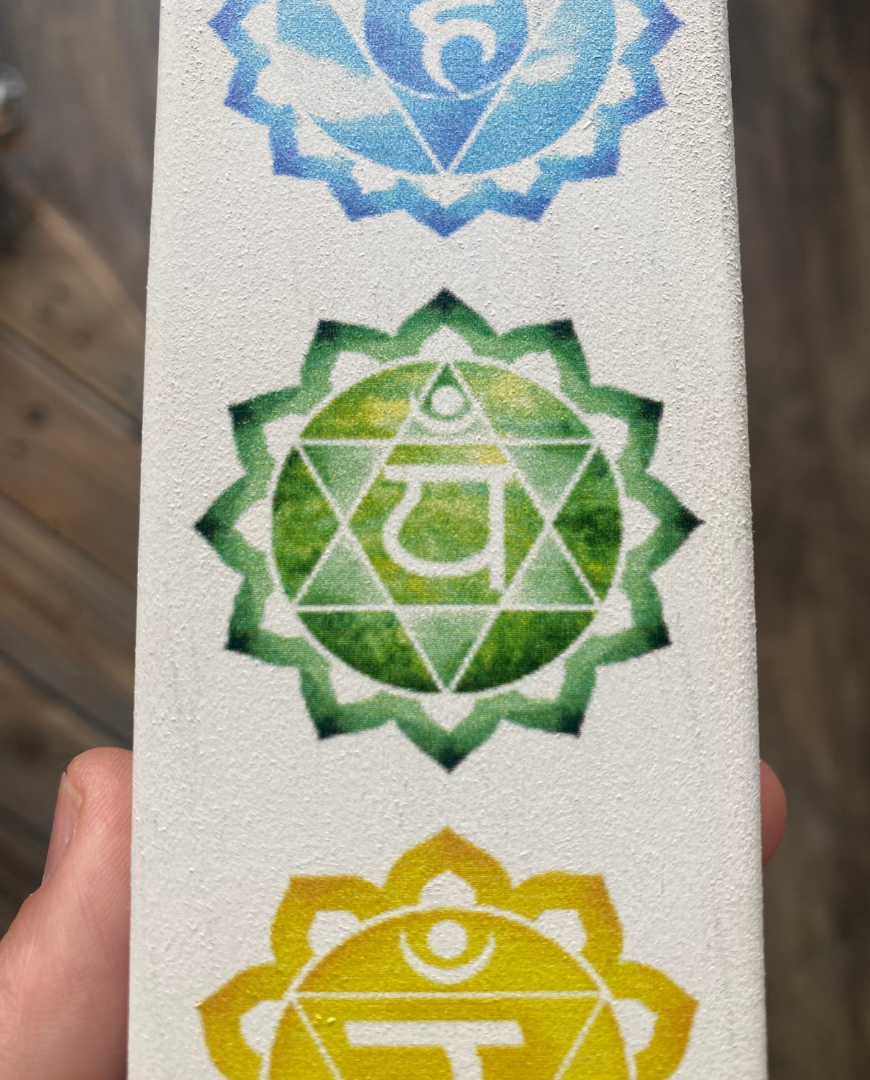 Bog Road Designs – wholesale Skylt – (Chakra) Färgglada väggskylt5