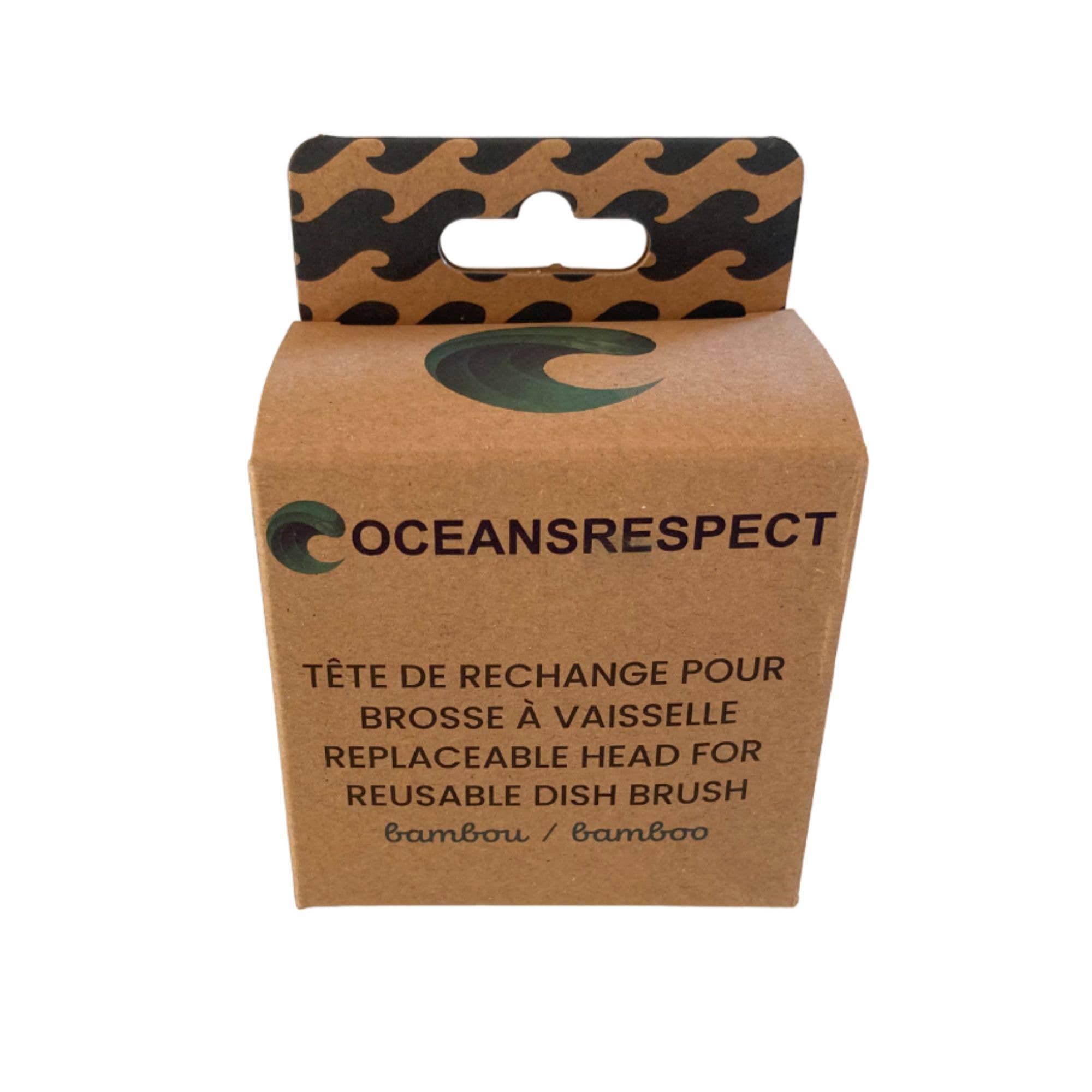 Oceansrespect 🌊🌍🌱 - Wholesale Cleaning Brush - Replaceable head for our reusable bamboo dish brush4