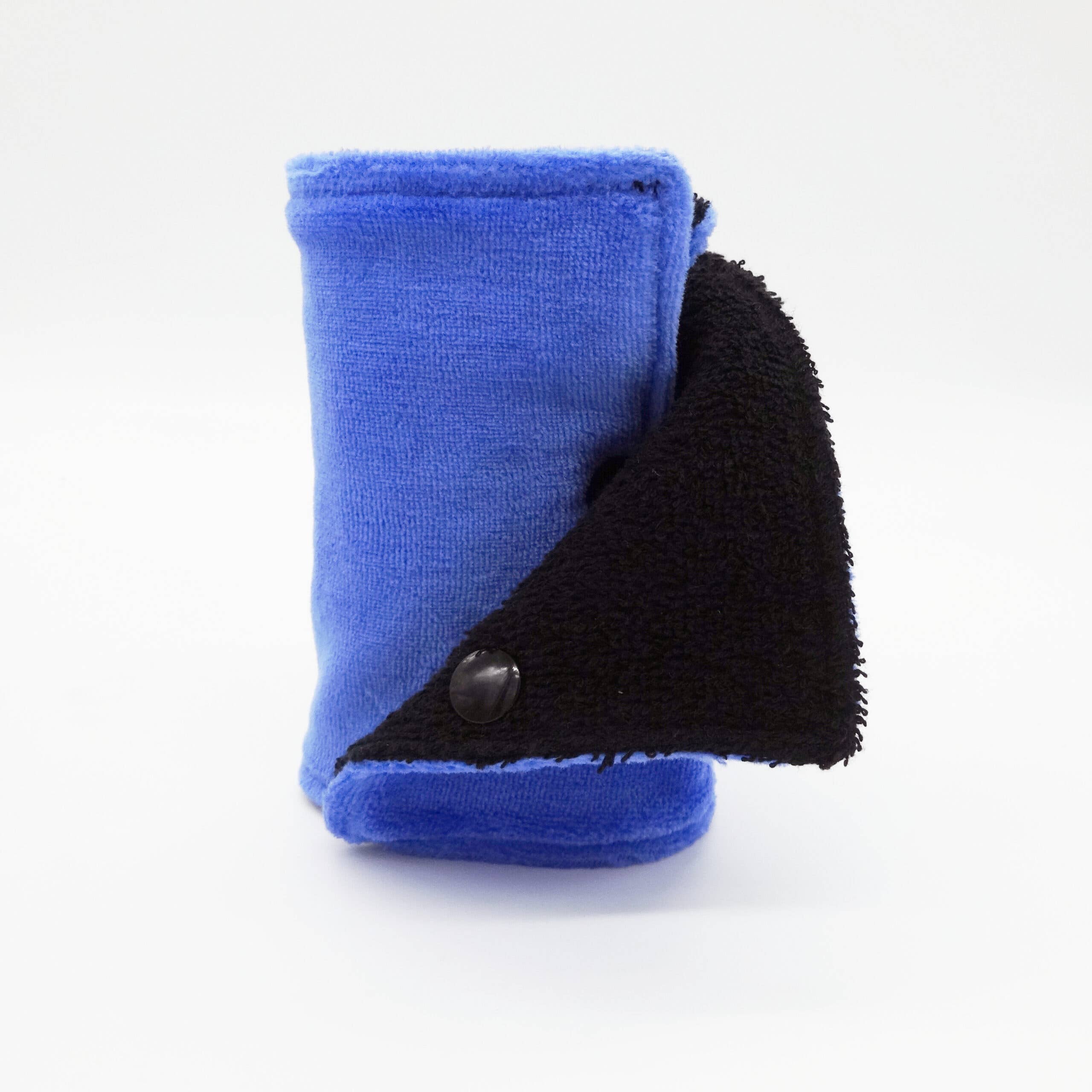 EcologiQ - Vente Papier toilette - Papier toilette lavable - 5 rectangles - Bleu Barbeau0