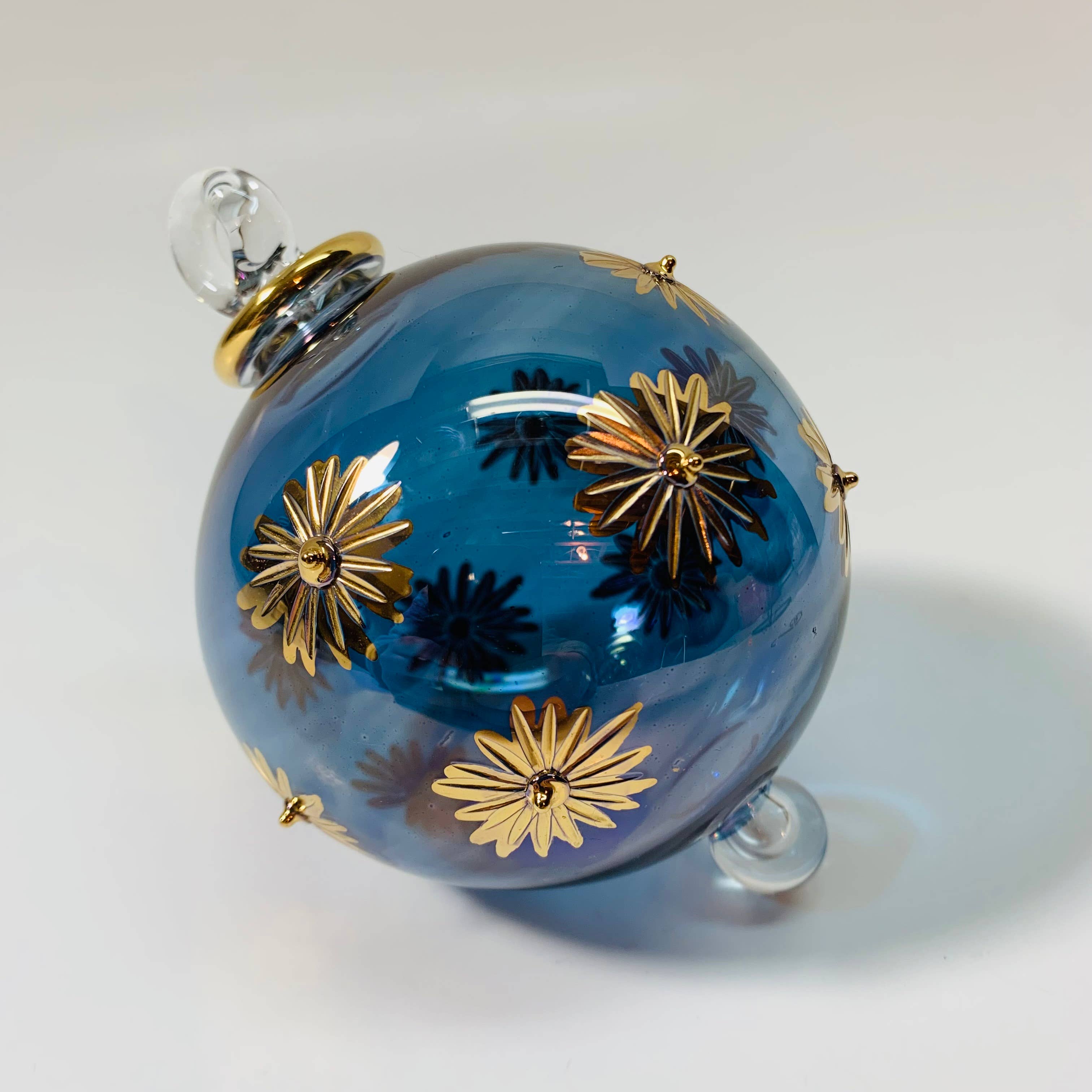 Dandarah - Wholesale Ornament - Blown Glass Ornament - Starry Blue Sky1