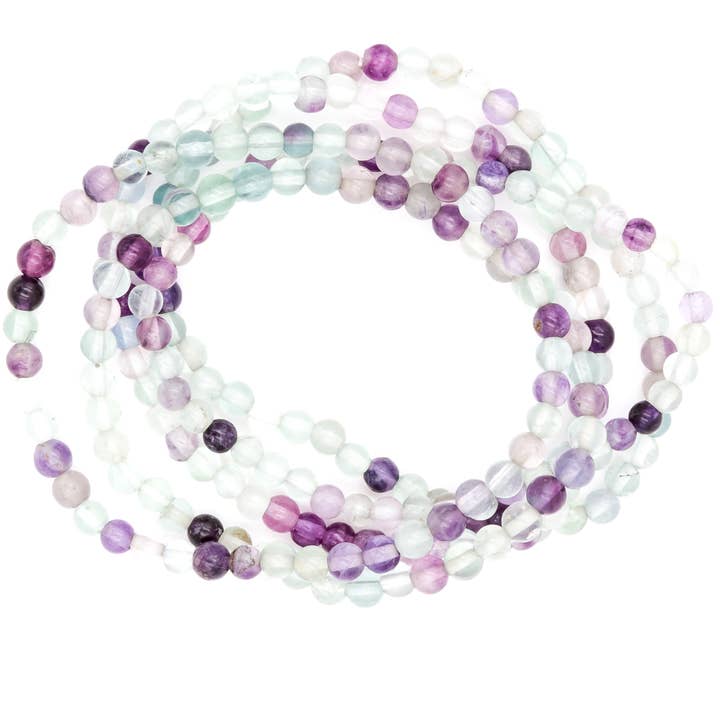 Fluorite Gemstone Bracelet for wholesale by Purple Girl Designs