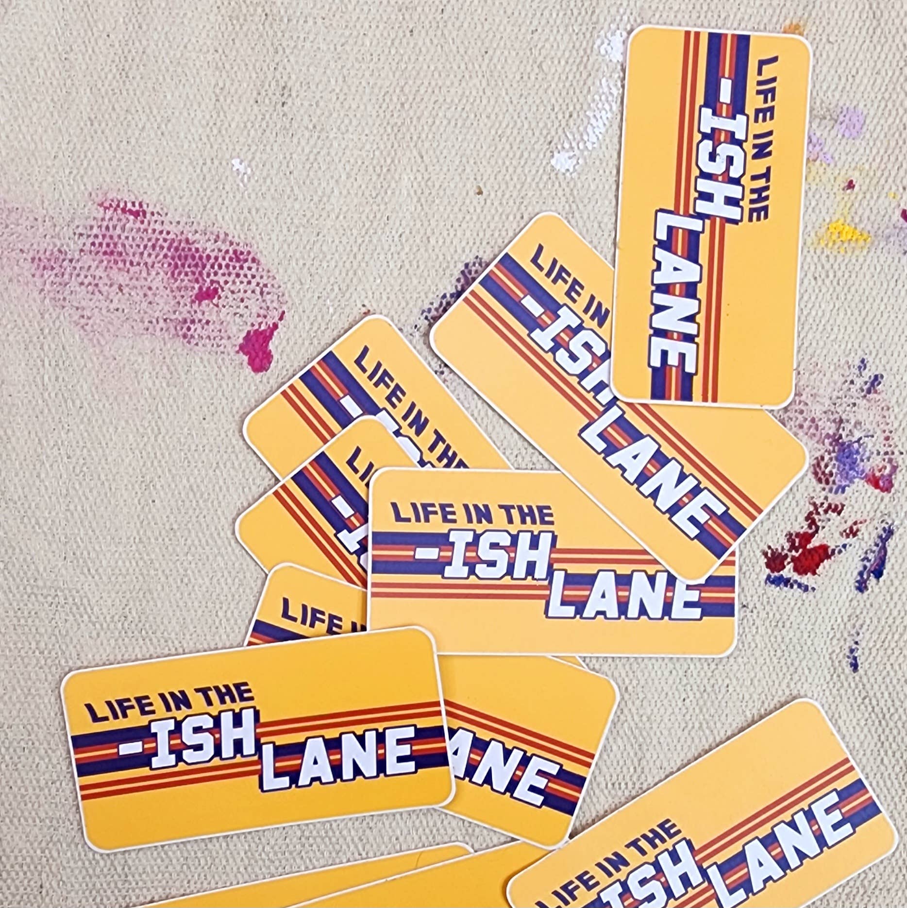 Hardworking Stoner - Wholesale Sticker - Life in the ish Lane - vinyl sticker1