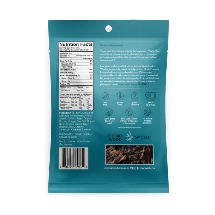 PREVAIL Jerky - Wholesale Jerky - Original Beef Jerky