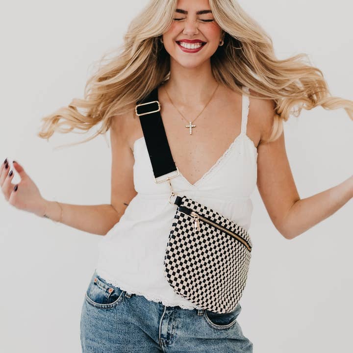 Pretty Simple - Wholesale Belt Bag - Women's - Westlyn Woven Bum Bag *NEW COLORS ADDED*