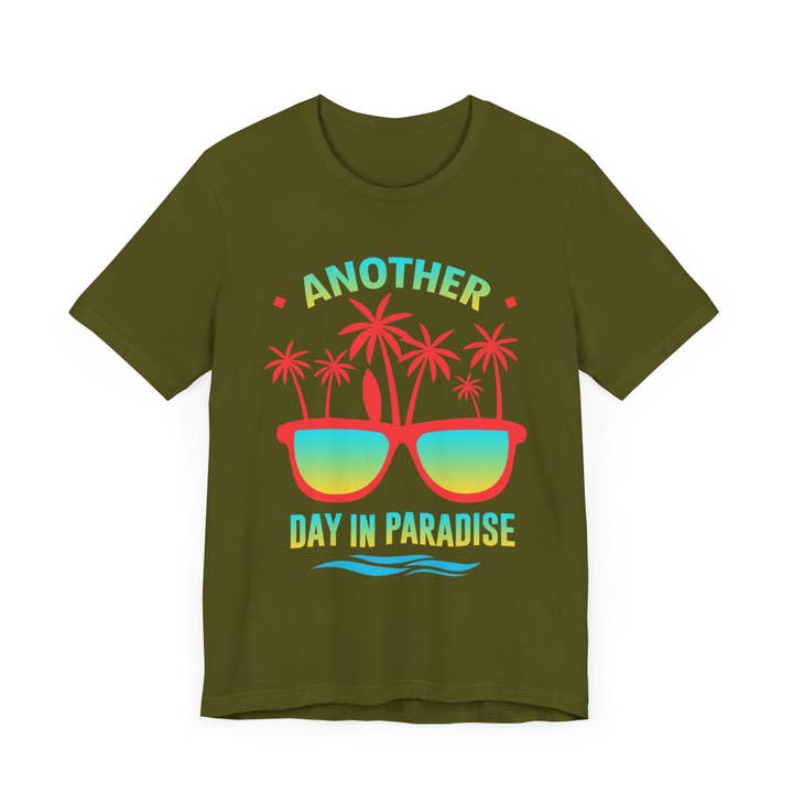 RC'nSONS - Wholesale Screen Printed T-Shirt - Unisex - Another Day In Paradise Unisex Tee43