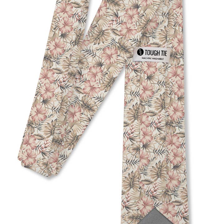 Tough Apparel - Wholesale Necktie - Men's - Mahalo - Tropical Hibiscus Tie
