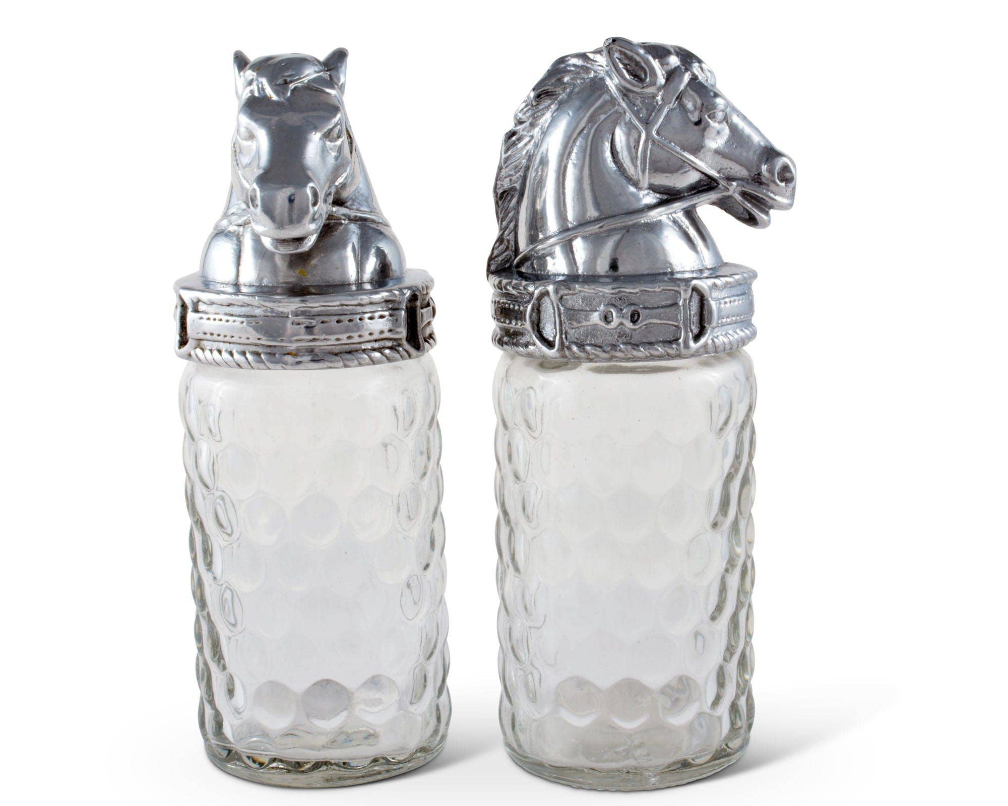 Arthur Court - Wholesale Salt & Pepper Shaker Set - Horse Salt and Pepper Set1