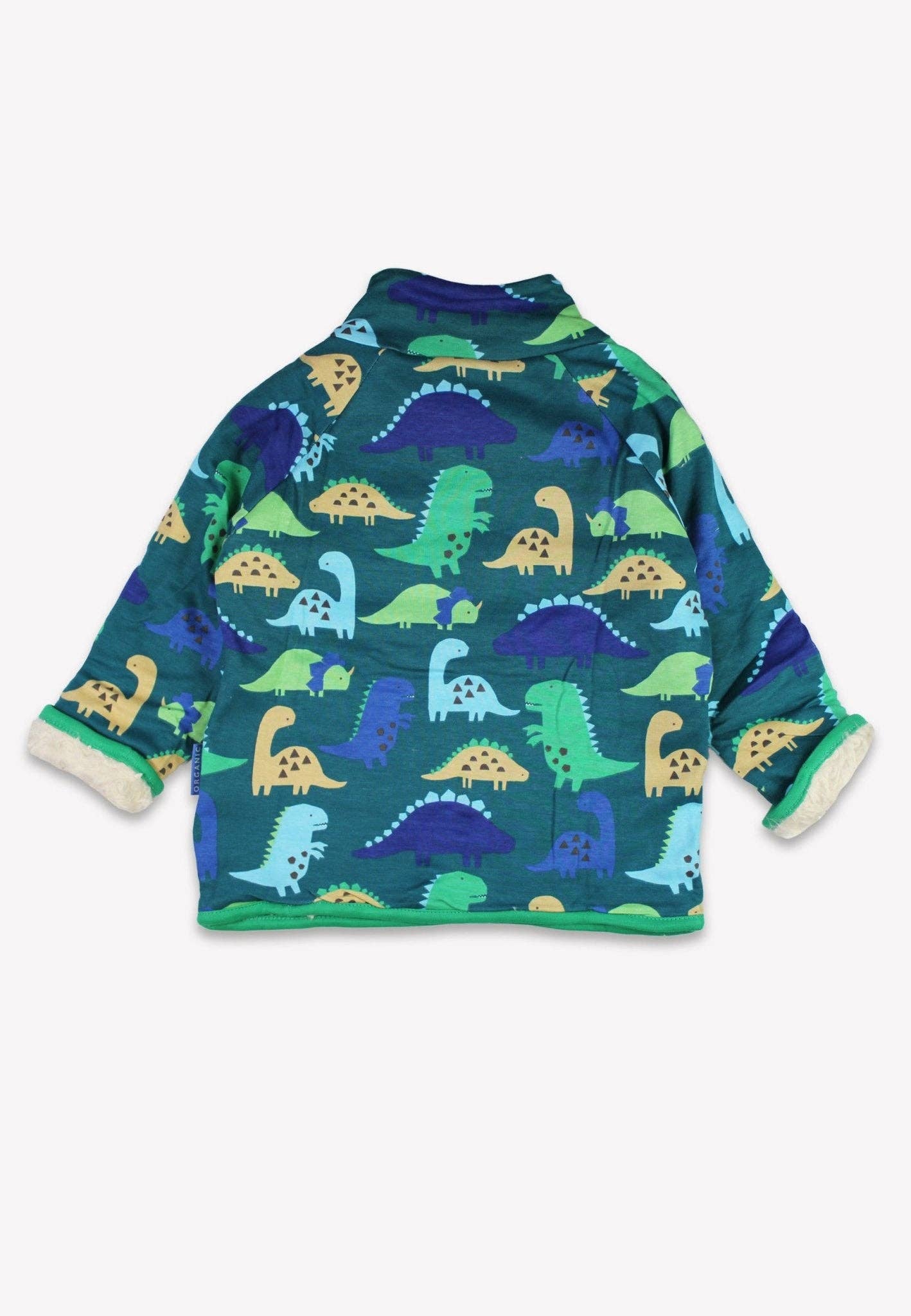 Toby Tiger - Vente Sweat-shirt – enfant - Sweat-shirt en molleton à imprimé dinosaure ton sur ton biologique2