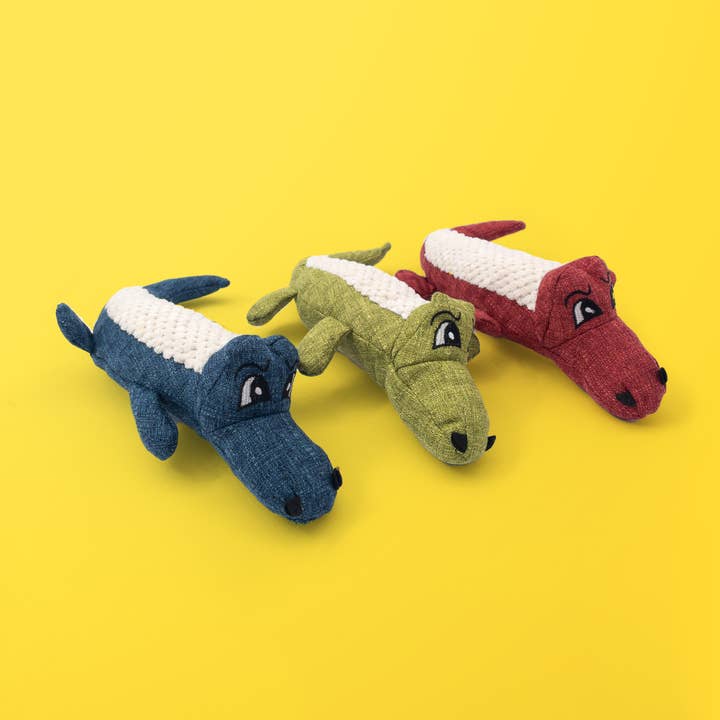 Green Waves Co. - Wholesale Pet Plush Toy - Dog - Alligator Plush Toy3