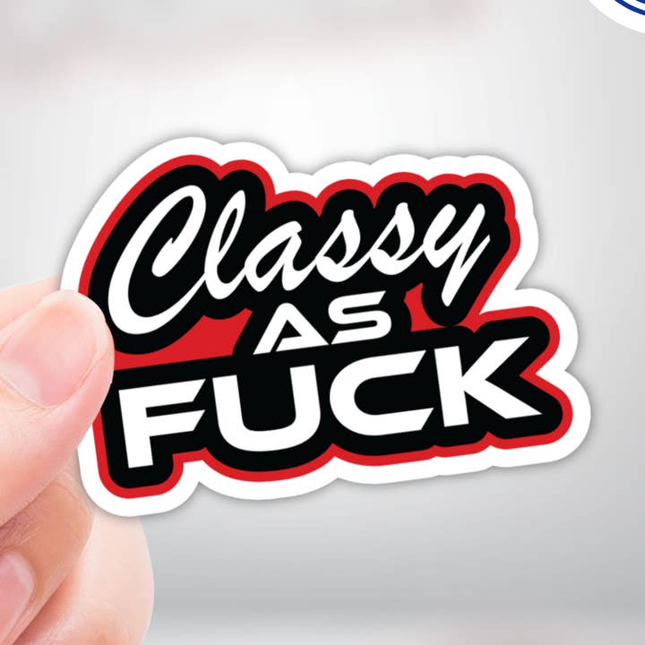 Klassig Som Fan Vinylklistermärke - Vattentät & UV-beständig för wholesale av Coyote Color