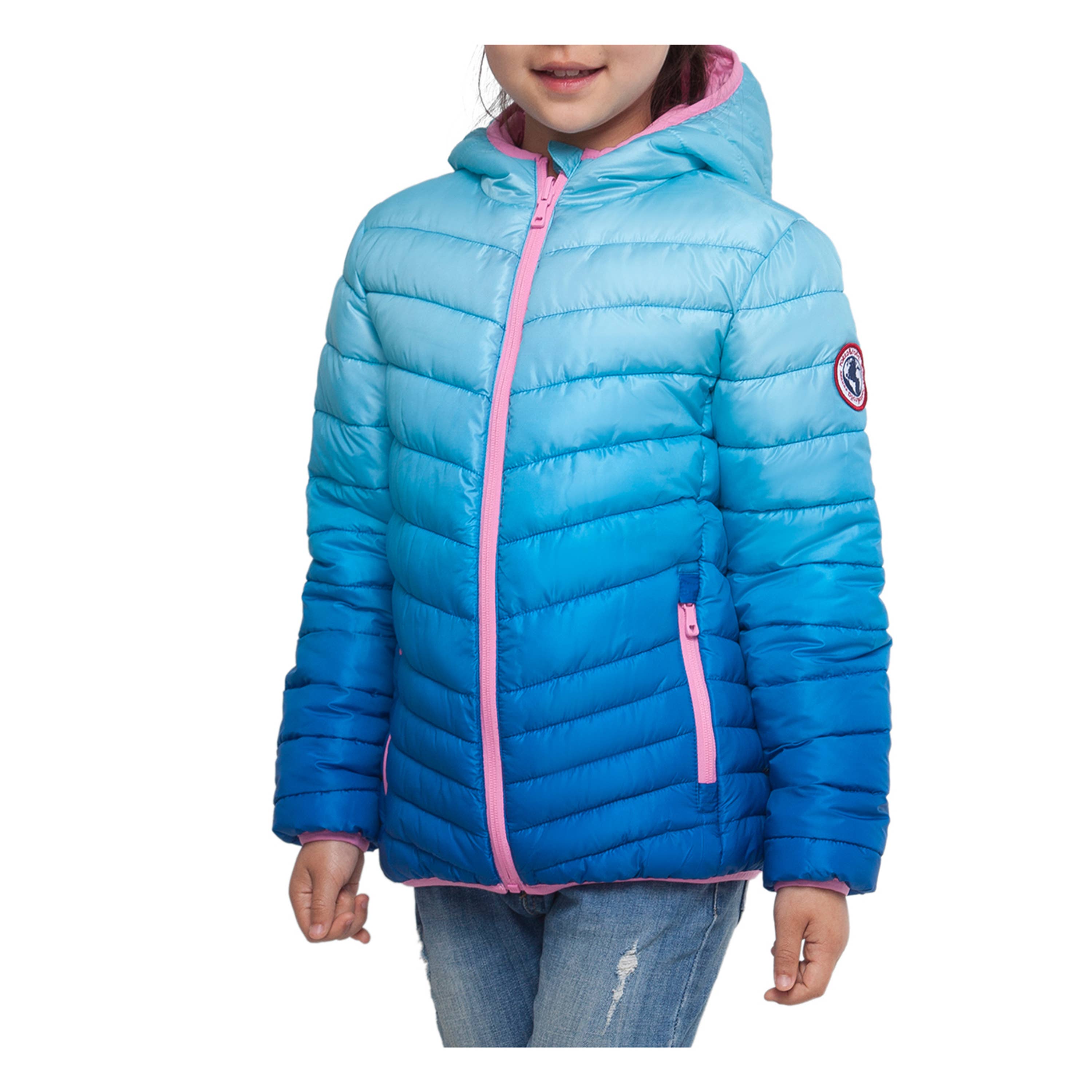 Rokka & Rolla - Wholesale Puffer Jacket - Kids - Girls' Reversible Light Puffer Jacket Coat18